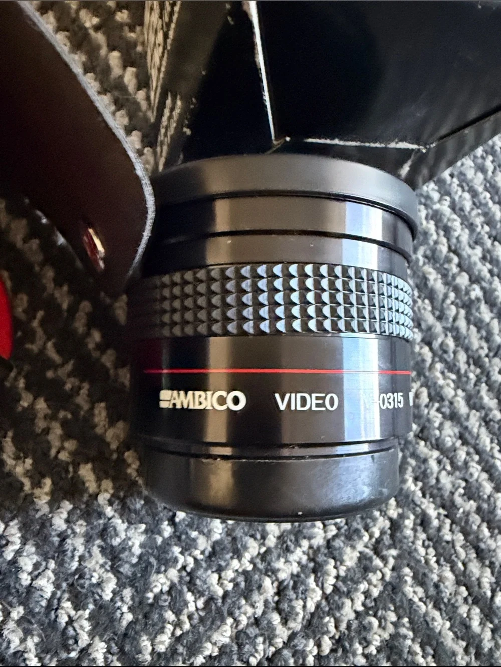 Black Video Wide Angle Lens (0.6x)